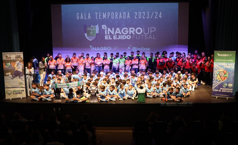 Inagroup El Ejido Futsal reconoce a jugadores, patrocinadores e instituciones en su gala de fin de temporada