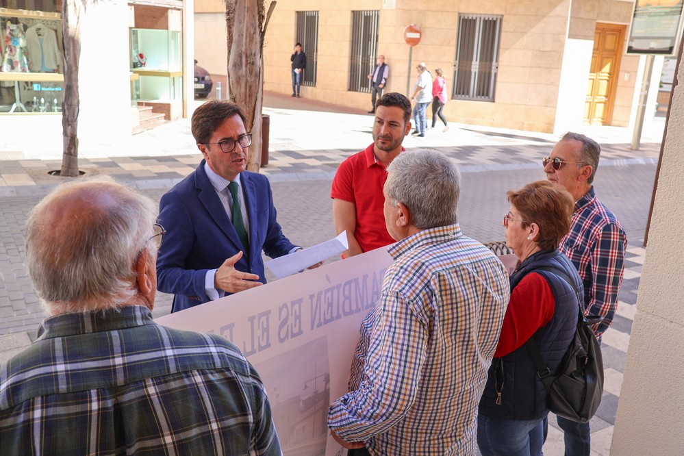 Góngora muestra su apoyo a la manifestación del 10 de mayo frente a Costas por Balerma