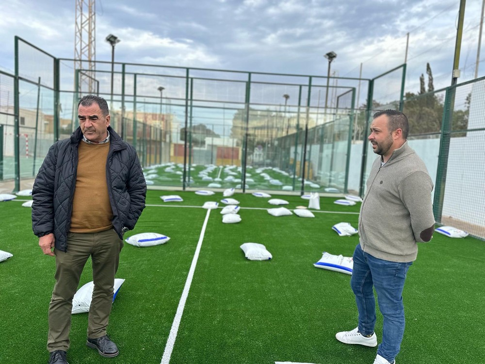 Las pistas de Pádel de La Mojonera mejoran en funcionalidad e imagen