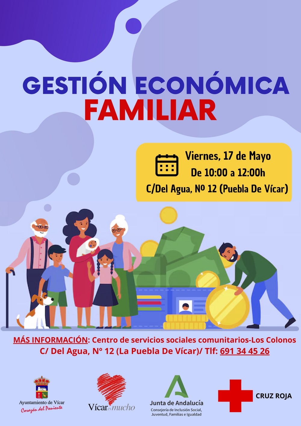 Cruz Roja y el Servicio de Mediación intercultural organizan un taller de economía doméstica