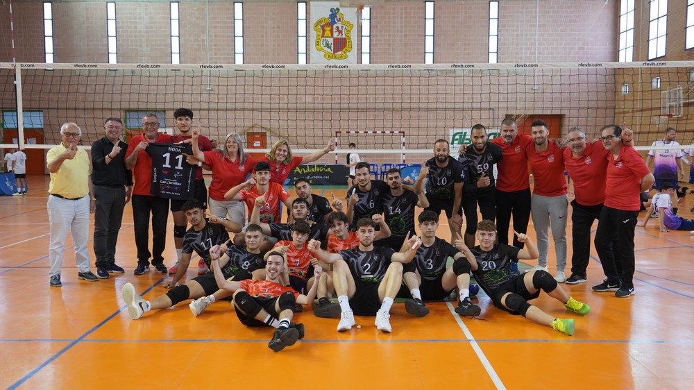 Club Voleibol Berja es campeón de la fase final de liga y asciende a 1ª andaluza