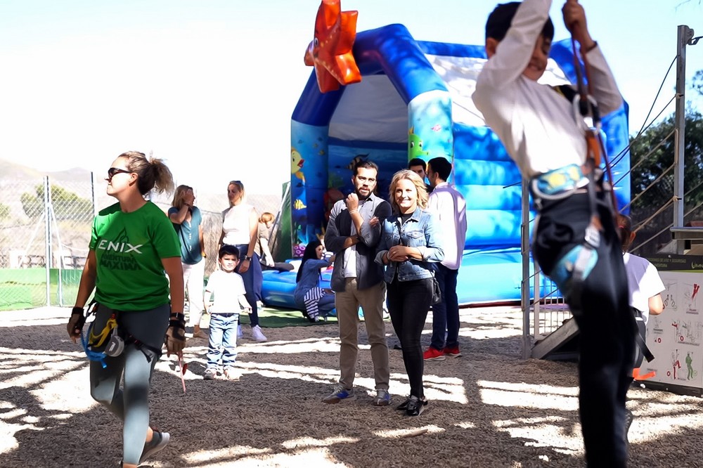 Diputación celebra en el Parque de Aventura de Enix el Día Internacional de la Familia