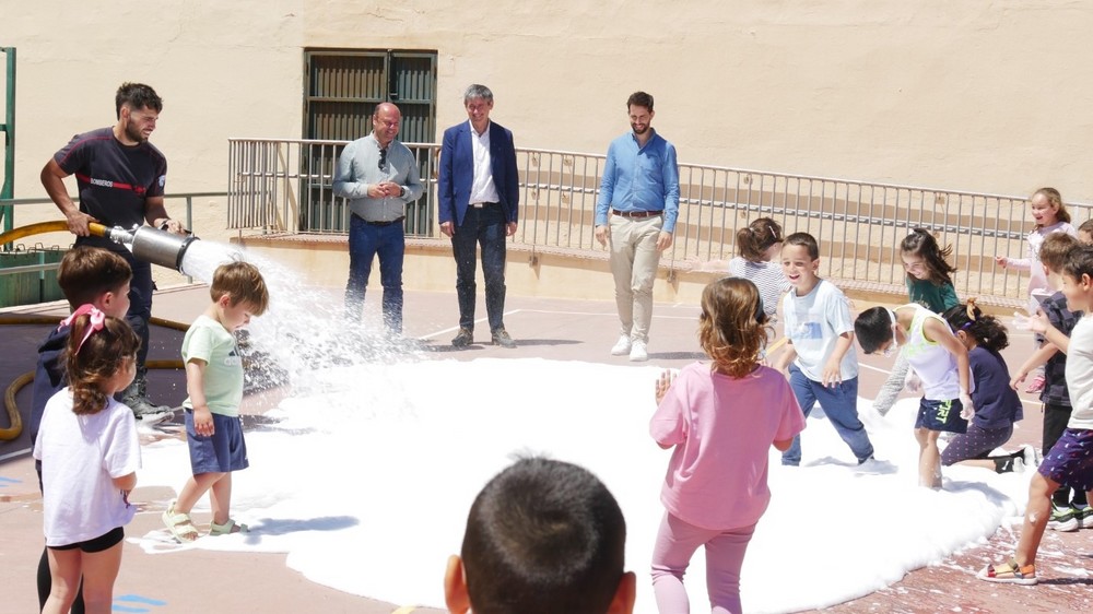El Consorcio de Bomberos del Poniente realiza actividades preventivas en los centros escolares de Adra