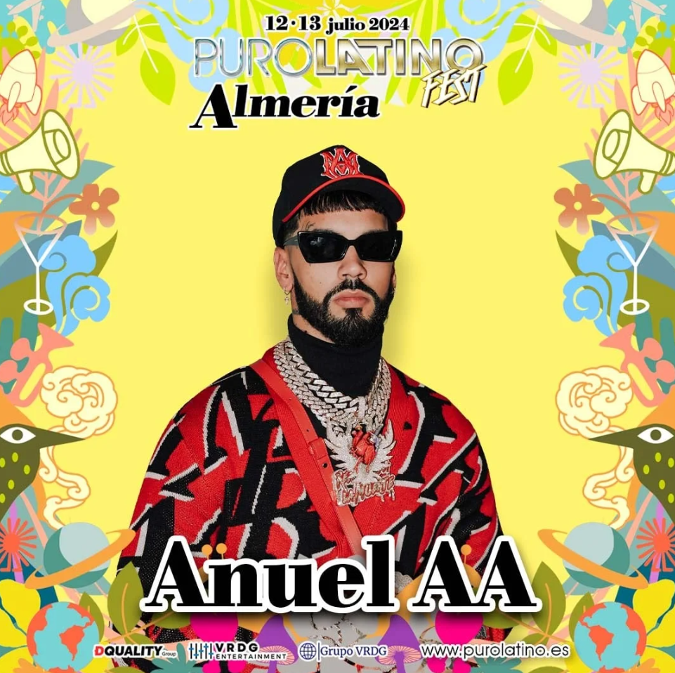 La triple A llega a Puro Latino Fest: ANUEL AAA
