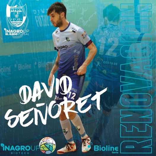David Señoret seguirá un año más de celeste
