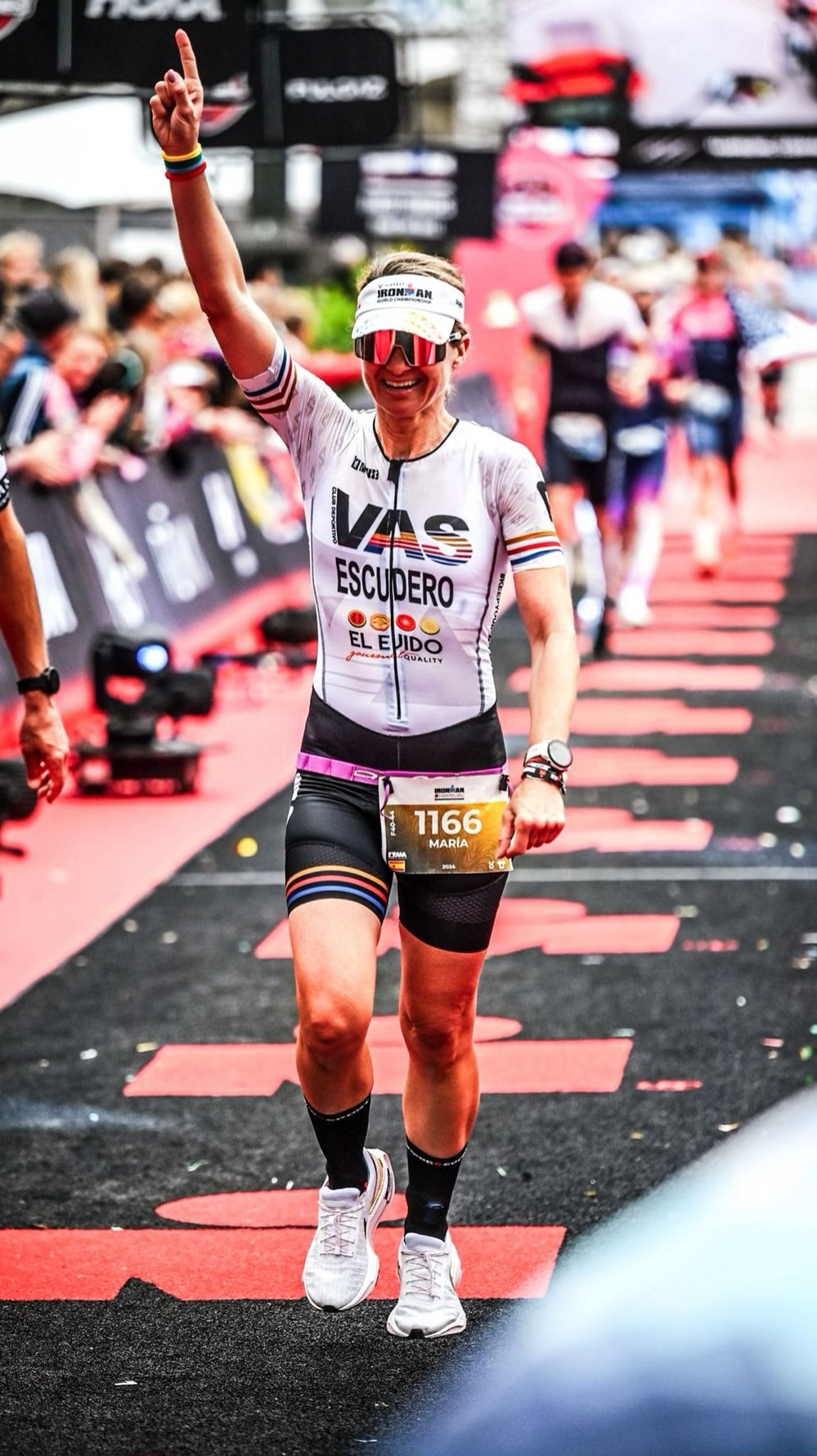 La ejidense María Escudero acaba décima en el Ironman de Hamburgo y se clasifica para el Mundial