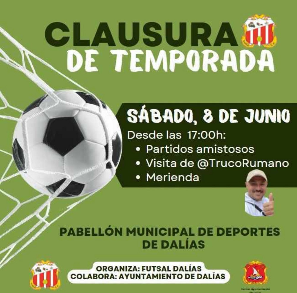El Futsal Dalías C.F. celebra el cierre de la temporada este sábado en el Pabellón