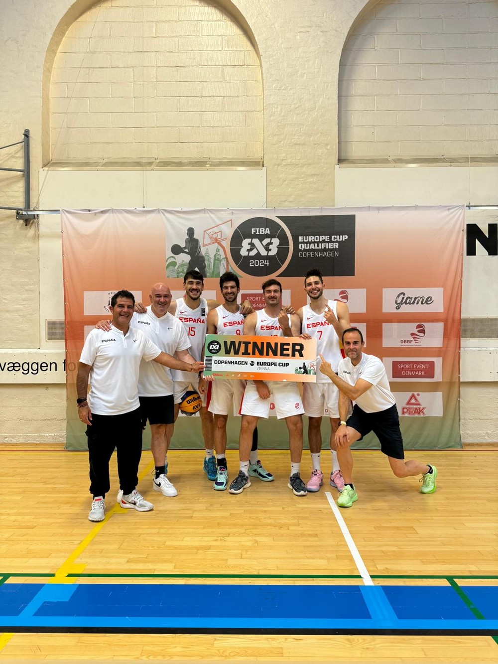 La selección española de 3x3 masculina consigue la clasificación para el campeonato de Europa con Raúl Fernández como entrenador
