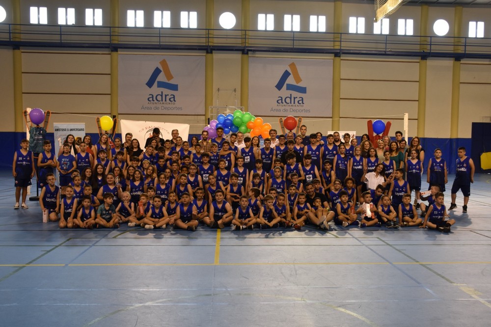 El Club de Baloncesto de Adra celebra la clausura de la temporada 2023/2024