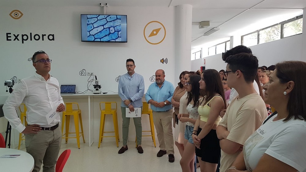 Inauguración de la primera Aula del Futuro de Almería en el IES Ciudad de Dalías