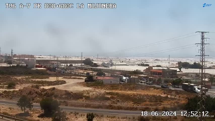 Una triple colisión provoca retenciones en la A-7 a su paso por Venta del Viso