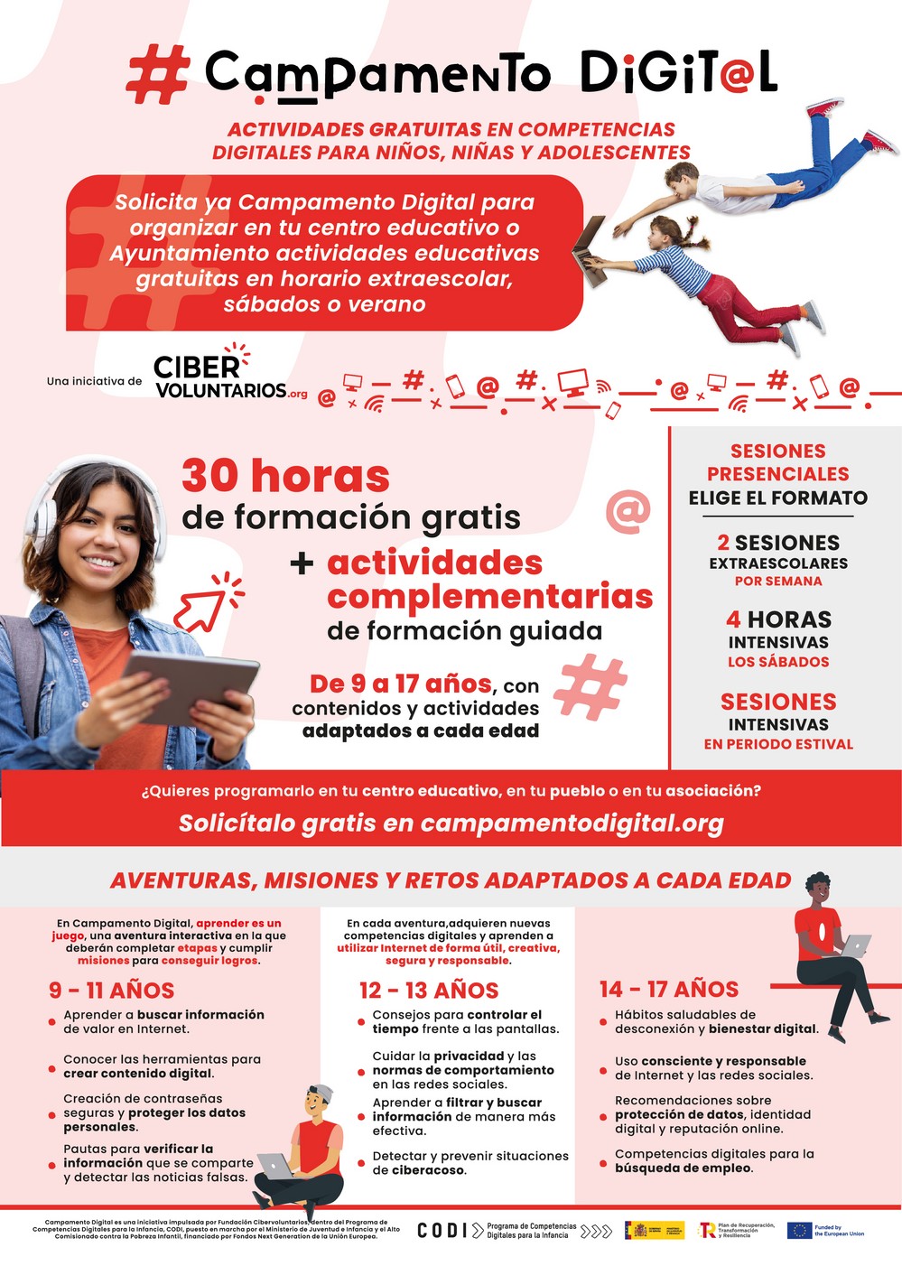 Vícar prepara un campamento digital de verano para jóvenes