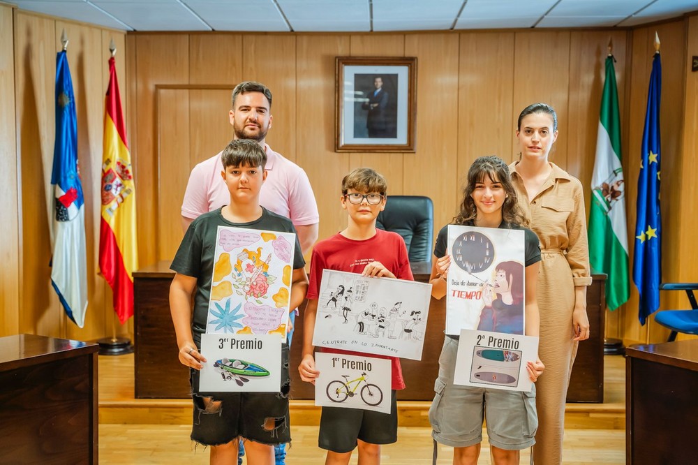 Entrega de premios del I Concurso de Ilustración 'Roquetas de Mar Sin Adicciones'