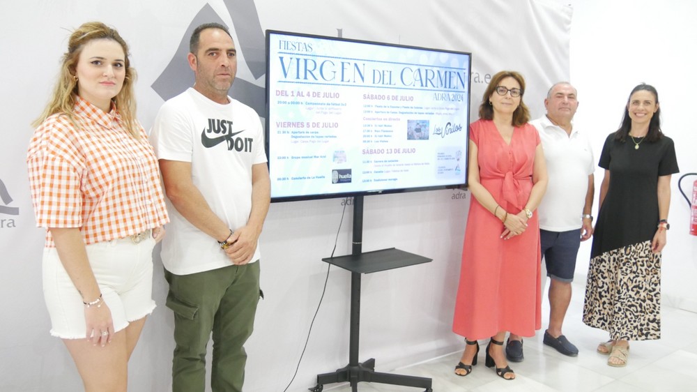 La Hermandad del Carmen de Adra ‘calienta motores’ antes de honrar a la patrona de los marineros con una completa programación