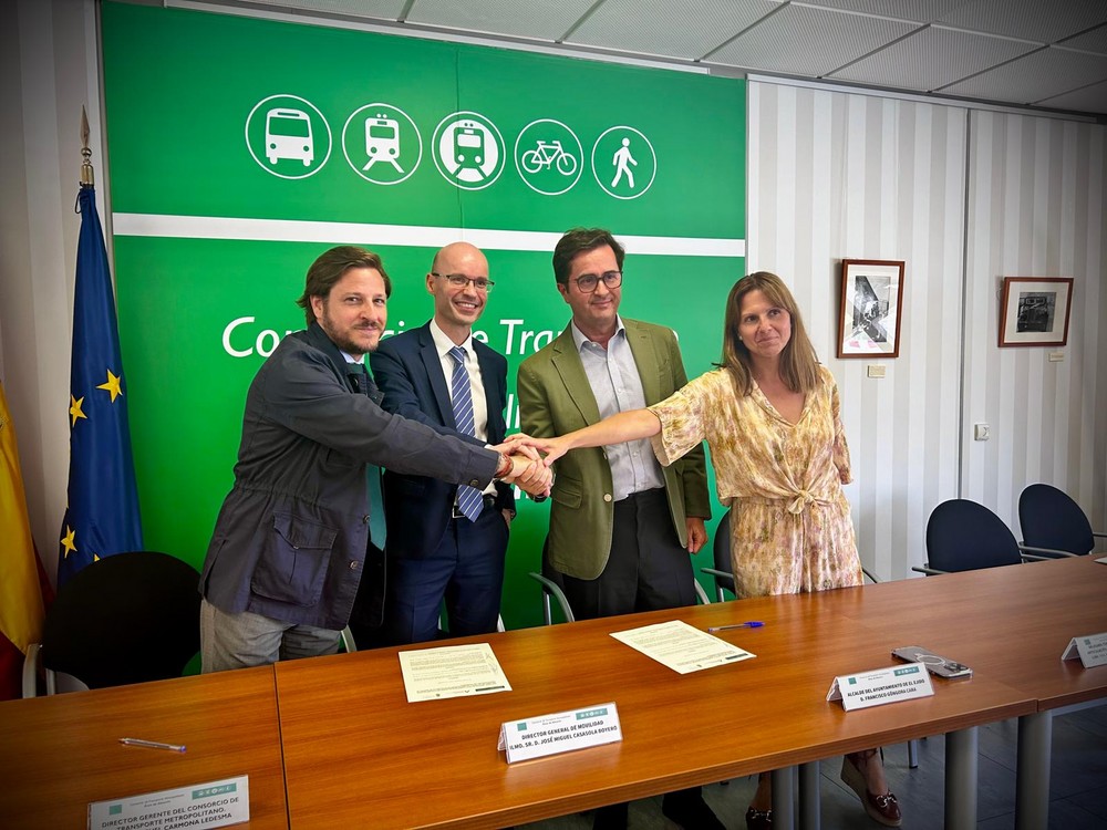 Consorcio de transporte y Ayuntamiento de El Ejido renuevan el compromiso para la integración tarifaria de sus servicios de transporte