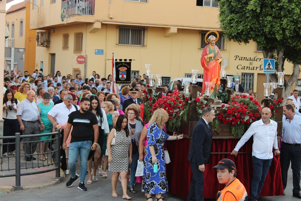 Momentos emotivos y con mucha emoción en el Día Grande de La Mojonera por San Pedro