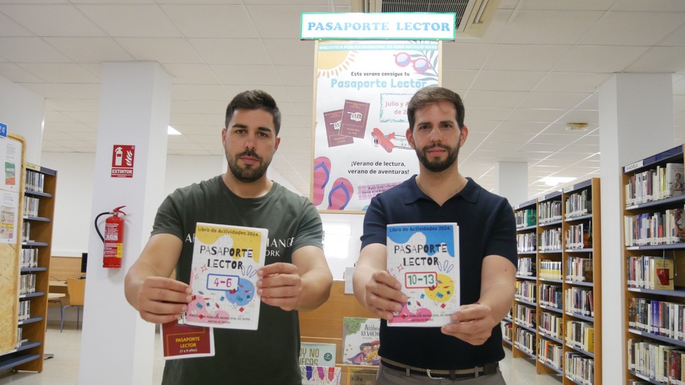 Adra apuesta un año más por el Pasaporte Lector para incentivar la lectura entre los pequeños durante el verano