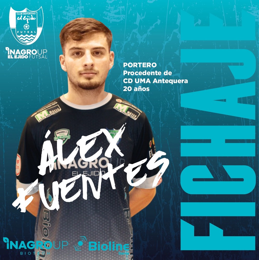 Inagroup El Ejido Futsal refuerza la portería con la incorporación de Álex Fuentes