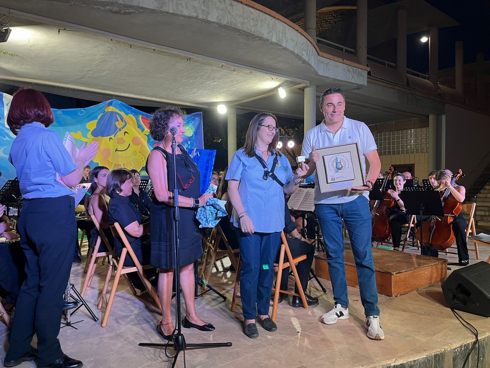 Gran Encuentro de Bandas celebrado el pasado viernes en el Anfiteatro de Roquetas de Mar