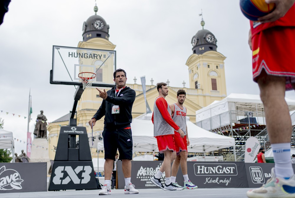 Raúl Fernández convocado como entrenador de las selecciones españolas de  3x3 de formación
