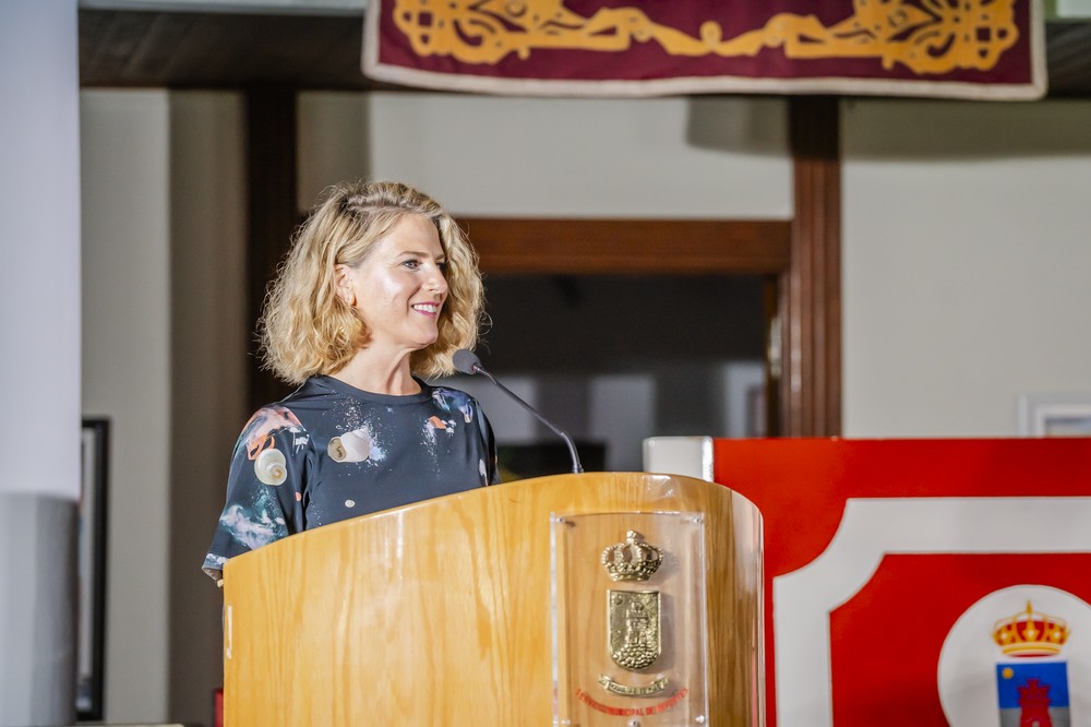 Ana Mestre da el pistoletazo de salida a la Feria de Santa Ana con el XVIII Pregón Taurino y Salinero