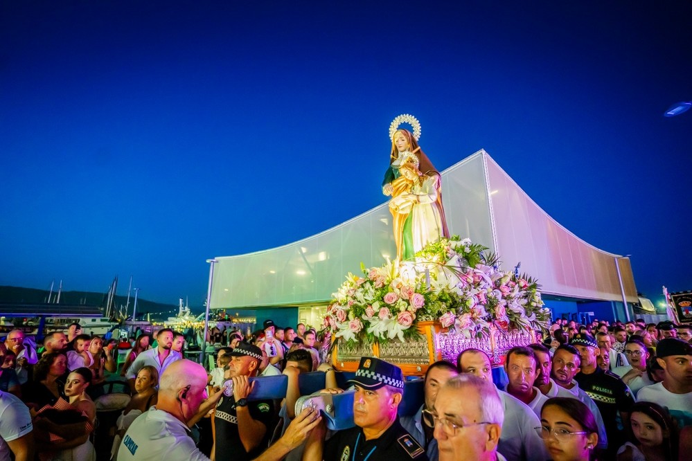 El Puerto de Roquetas de Mar celebrará sus fiestas en honor a la Virgen del Carmen y Santa Ana del 23 al 26 de julio