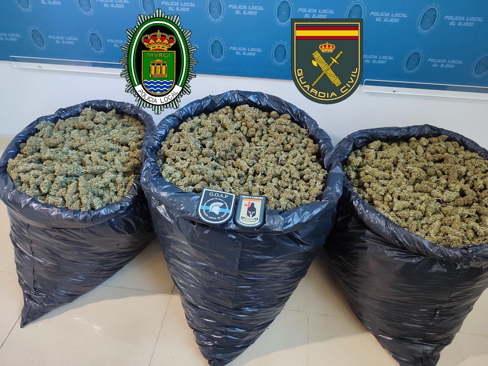 Detenido por cargar con 18 kilos de marihuana en Matagorda