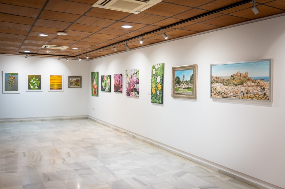 La Asociación de Artistas Plásticos de Almería Indalo ‘APALI’ ofrece una exposición en el Castillo de Santa Ana