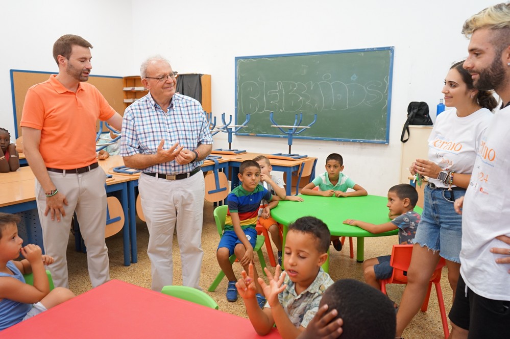 La escuela de verano del Colegio Virgen de la Paz de Vícar echa el cierre con un gran éxito de participación