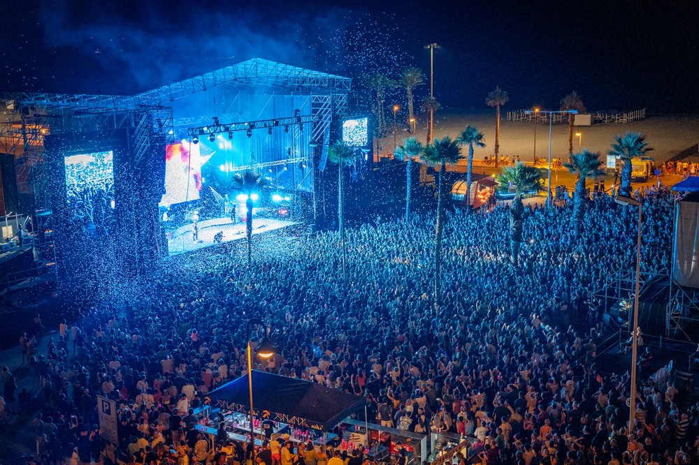 Viva Suecia triunfa en el Pulpop Festival en Roquetas de Mar  que reunió a 20.000 personas
