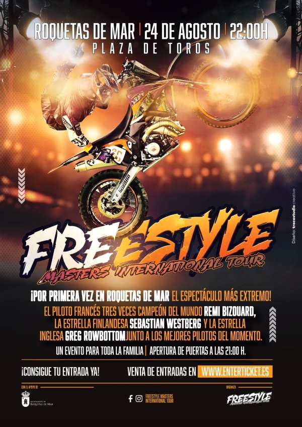 El Freestyle Masters International Tour llega a Roquetascon un espectáculo extremo