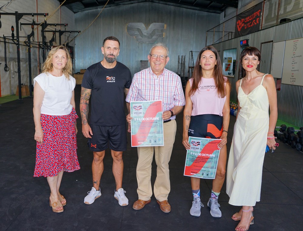 Más de 200 atletas se darán cita en Crossfit Vícar Games los días 5 y 6 de octubre