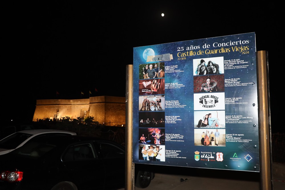 El Ciclo de Conciertos del Castillo de Guardias Viejas culmina con éxito de público la edición de su 25º aniversario