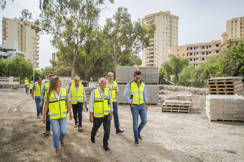 Los trabajos de la Rambla de San Antonio de Aguadulce avanzan a buen ritmo