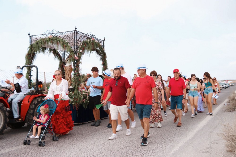 Más de 500 personas participan en la Romería en honor de Nuestra Señora del Viso