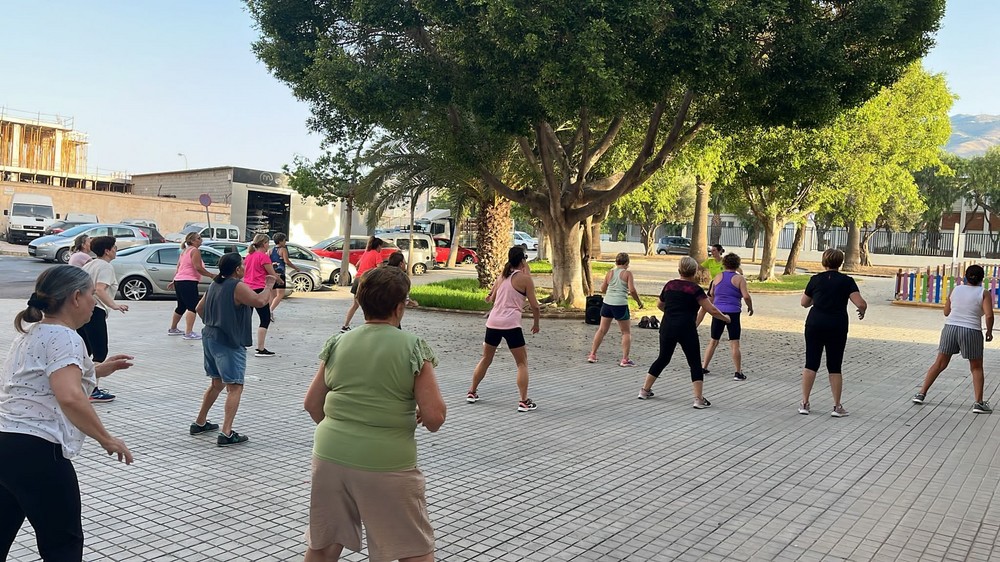 La gimnasia de mantenimiento tiene activas a cerca de 5.000 personas este verano gracias al IMD