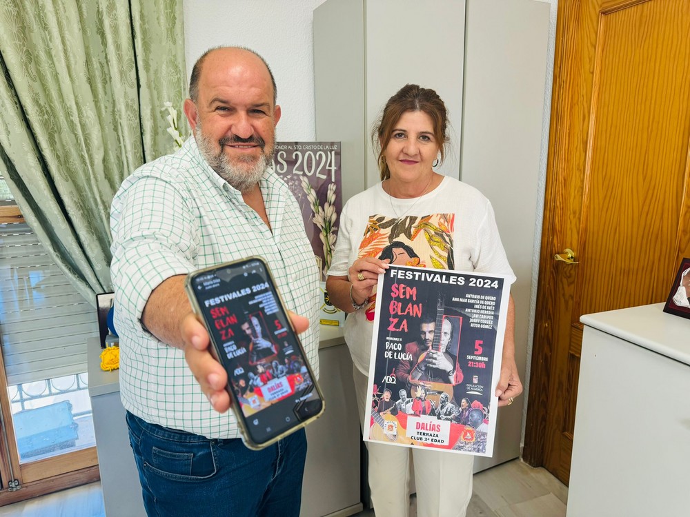 Velada flamenca en Dalías en homenaje a Paco de Lucía