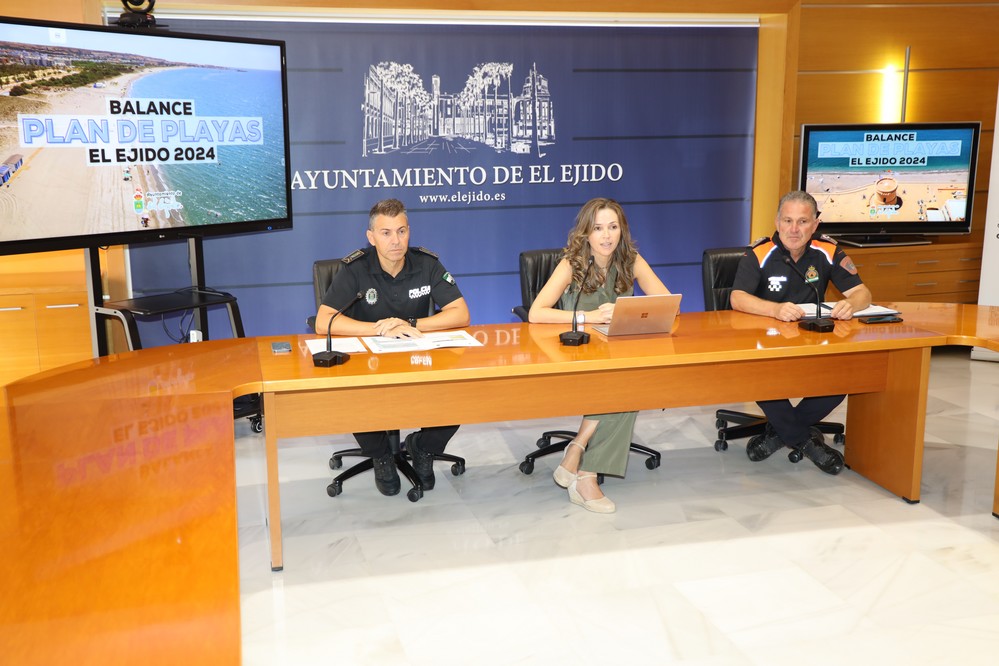 El Plan de Playas de El Ejido 2024 concluye la temporada garantizando la seguridad de los bañistas