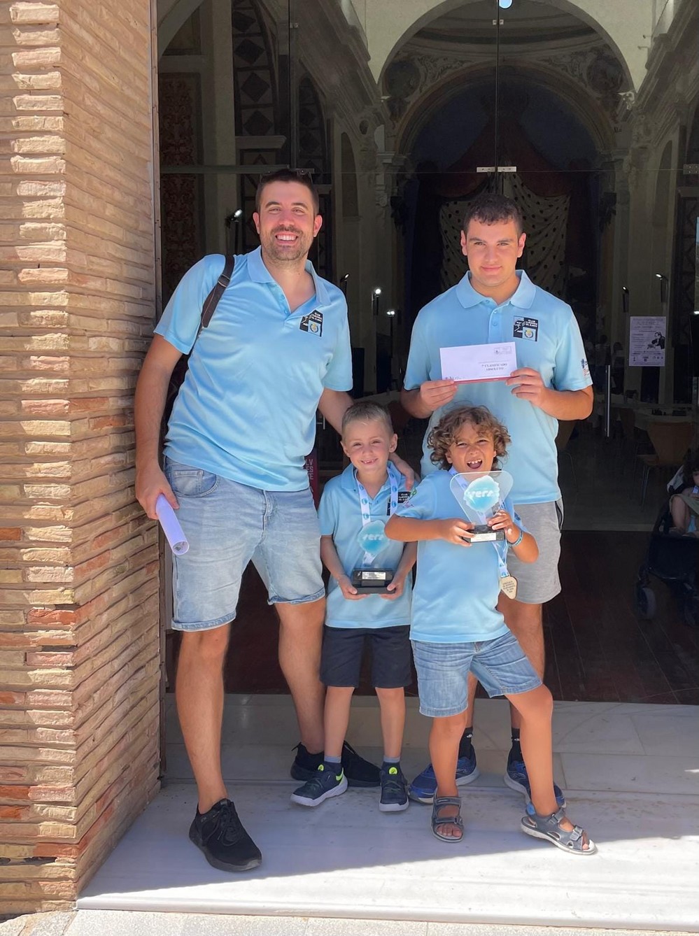 Club Ajedrez El Ejido se sube a lo más alto del pódium en el Torneo de Vera