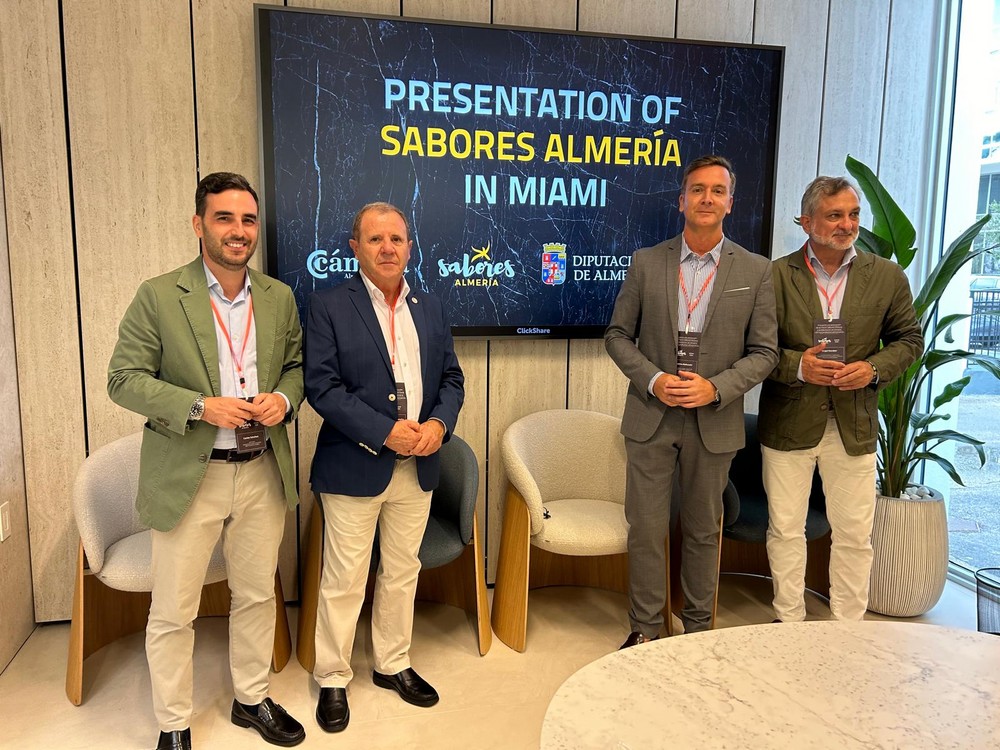  ‘Sabores Almería’ entra en EEUU a través de la ‘embajada almeriense’ de Cosentino