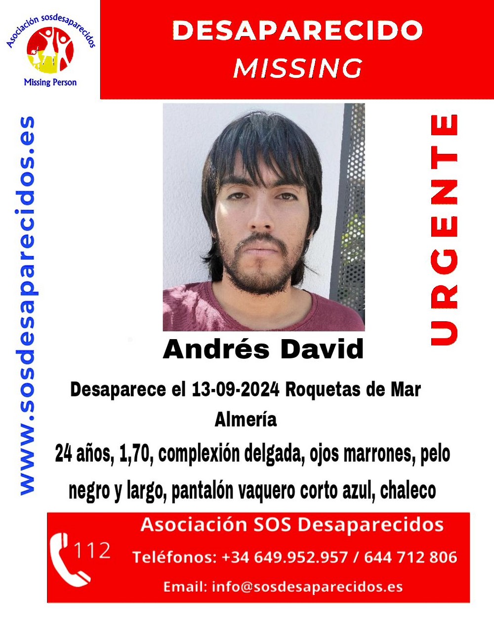 Buscan en Roquetas a un joven desaparecido desde la semana pasada
