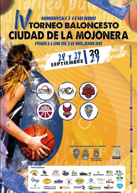 La Mojonera celebrará  su IV torneo de baloncesto minibasket femenino 'Ciudad de La Mojonera'