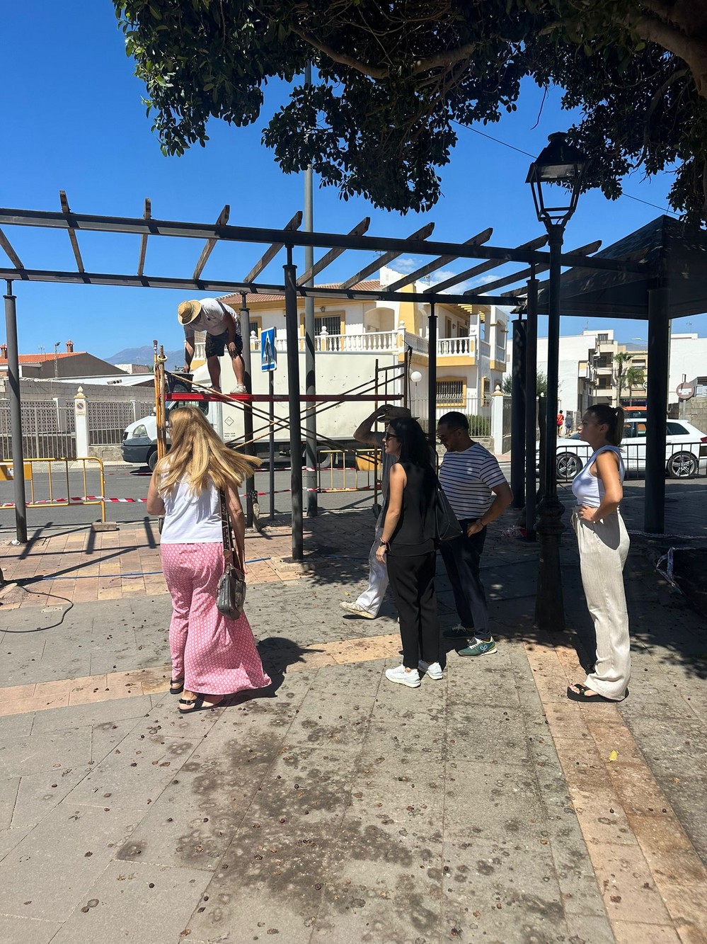 El Ayuntamiento de La Mojonera inicia las obras de remodelación del Parque de Los Carreteros