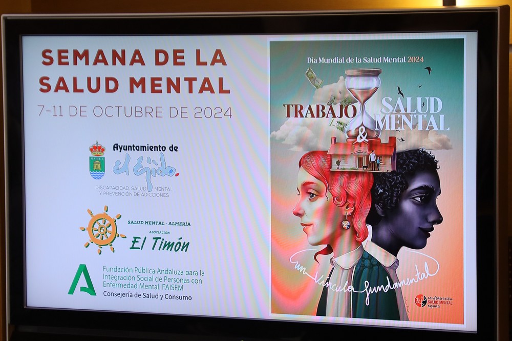 El Ejido se suma al Día Mundial de la Salud Mental con una semana de talleres, mesa redonda, exposición, jornada de puertas abiertas, lectura de manifiesto y programa de radio en directo