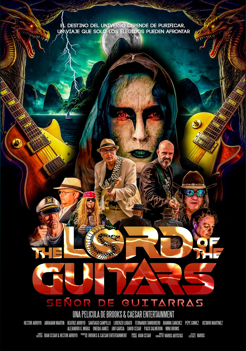 El Teatro Auditorio de Roquetas acoge este viernes el estreno oficial de la película ’The Lord of the guitars’