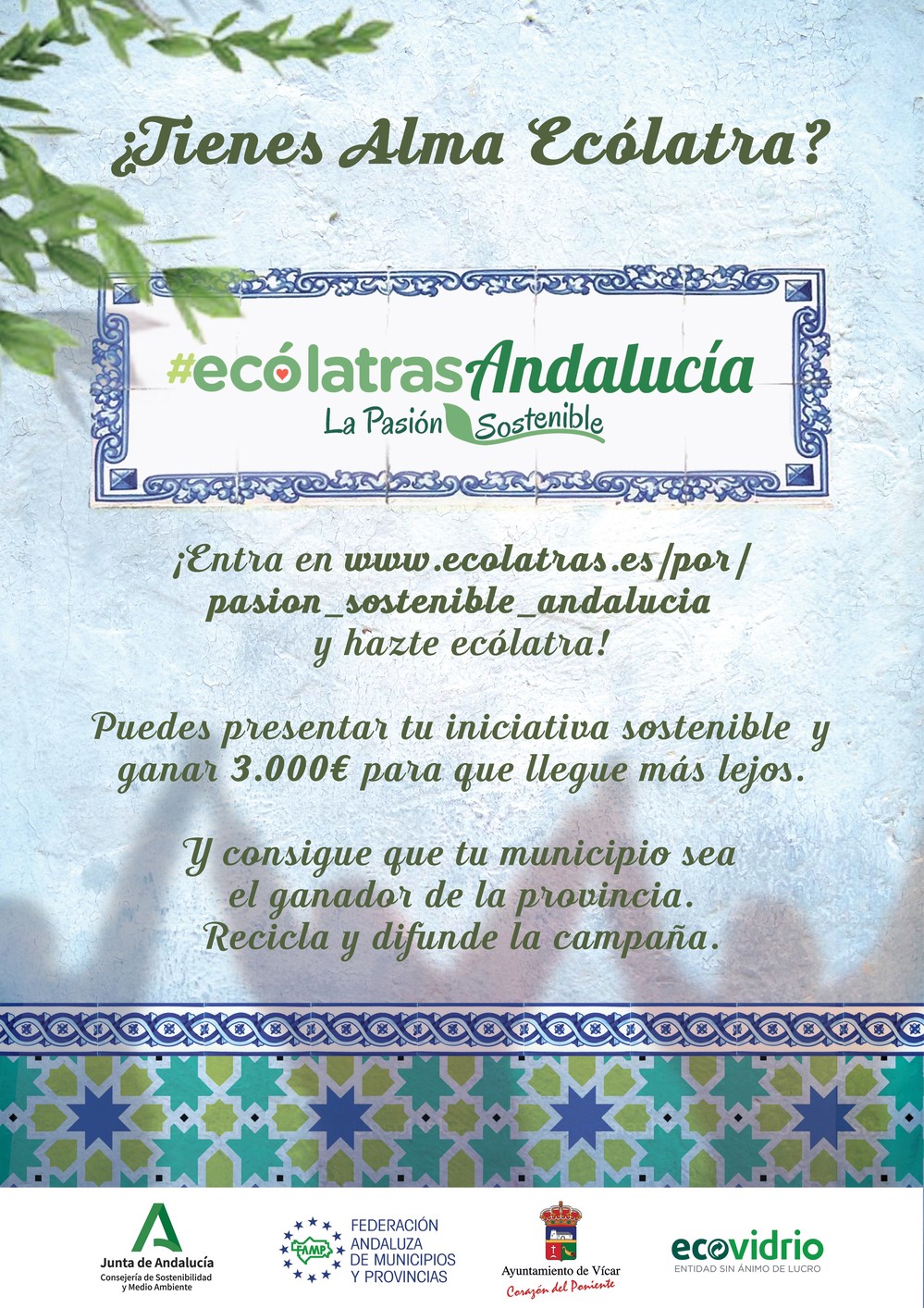 Vícar se suma a la ‘Pasión Sostenible’ de la campaña Ecólatras de Ecovidrio