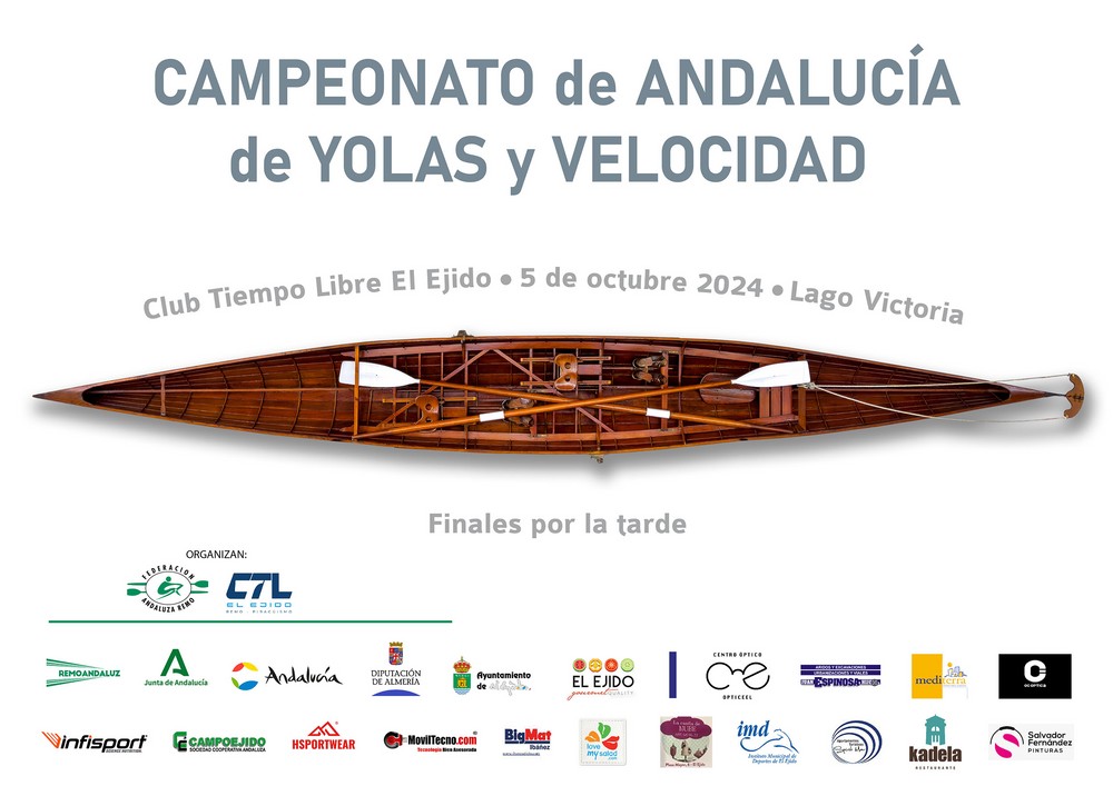 El Ejido acoge este fin de semana los Campeonatos de Andalucía de yolas y velocidad