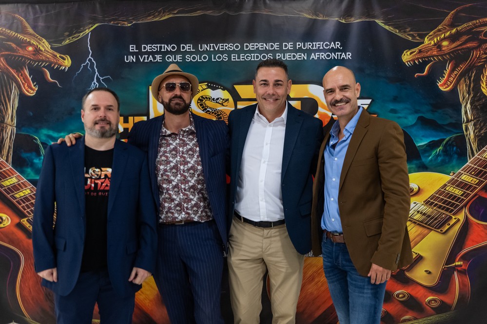 Gran estreno de la película ‘The Lord of the guitars’ y concierto de Santi Campillo  y su banda en Roquetas