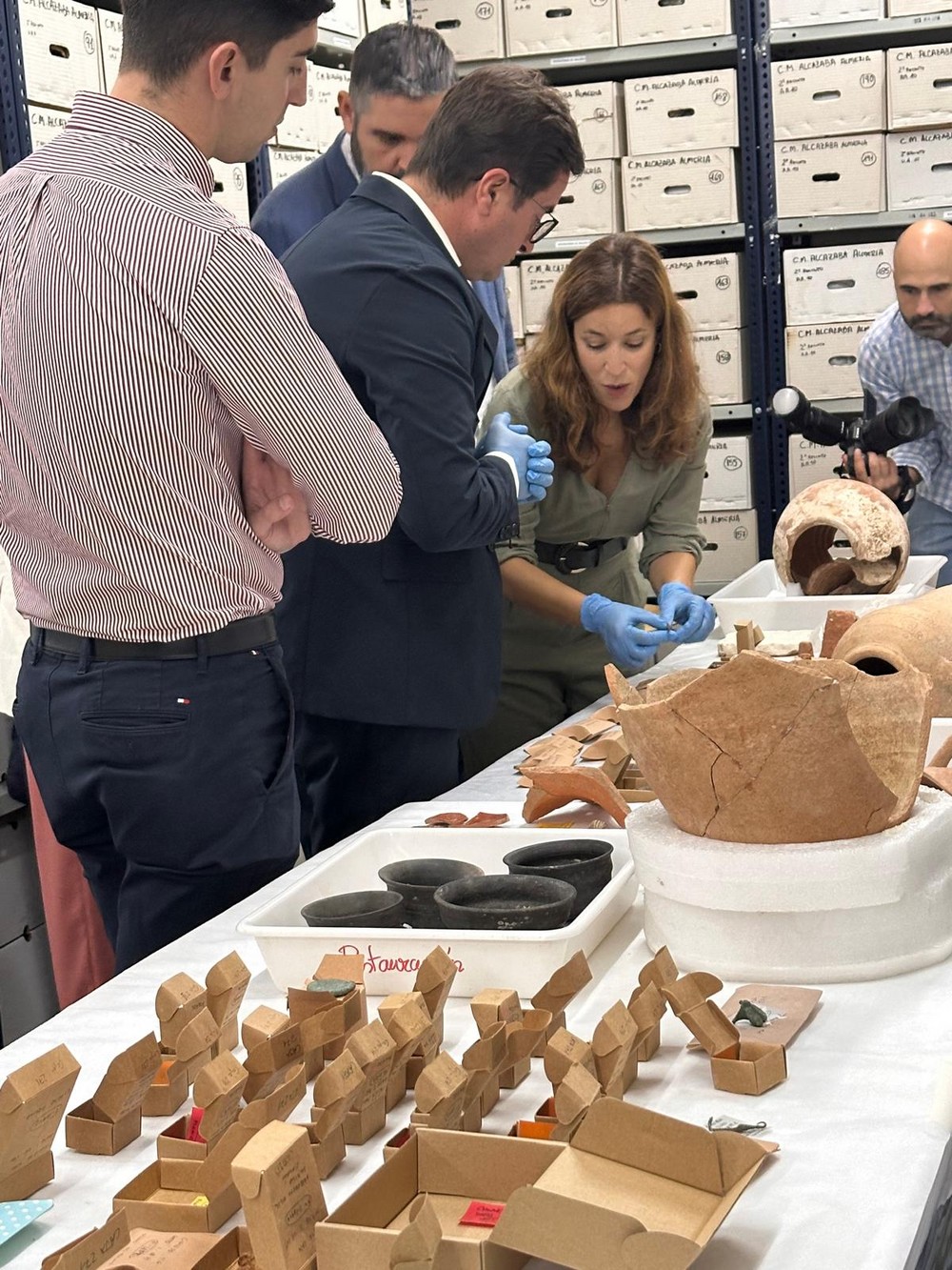 El Museo de Almería custodia más de 5.000 nuevas piezas arqueológicas procedentes de las últimas excavaciones en Ciavieja