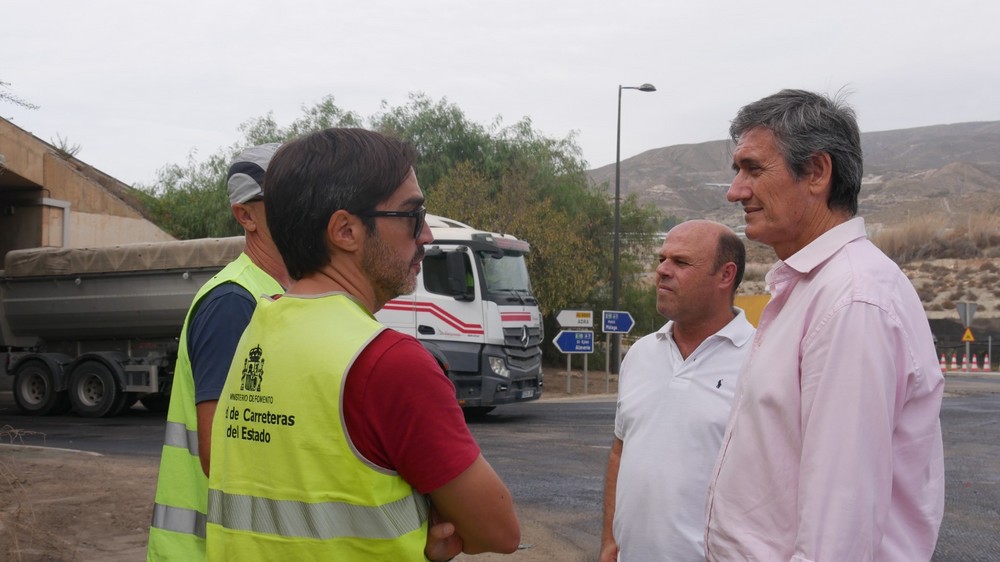Manuel Cortés agradece a Carreteras las obras de la A-7 por La Alquería